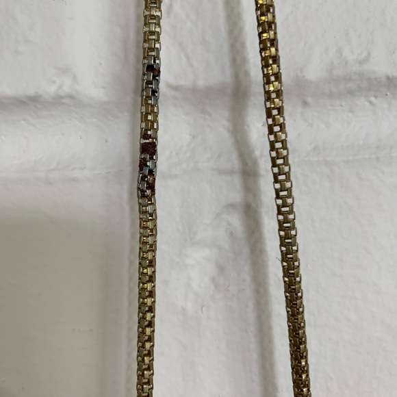 Vintage Black Beaded Evening Clutch Purse w/ Chain - Picture 9 of 10